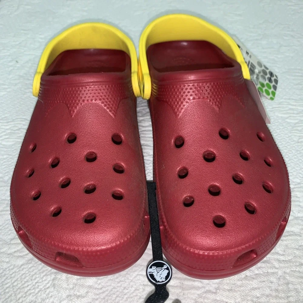 USC Trojans Crocs Classic Clog Red/Yellow‎ Men's 8-9 Women 10-11 Large